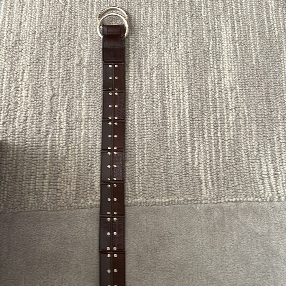 Michael Kors leather and suede patchwork belt - Picture 3 of 13